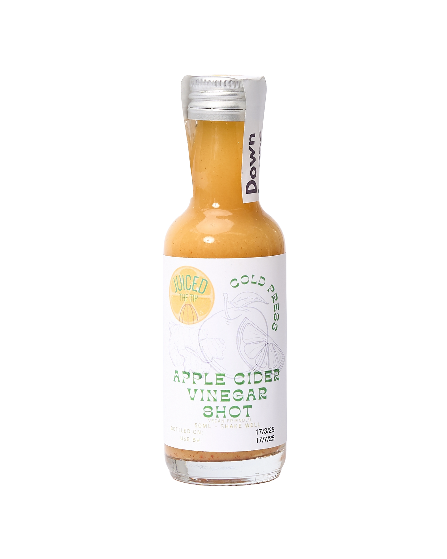 ACV Shot - ACV, Ginger & Cayenne Juice (Single Shot)