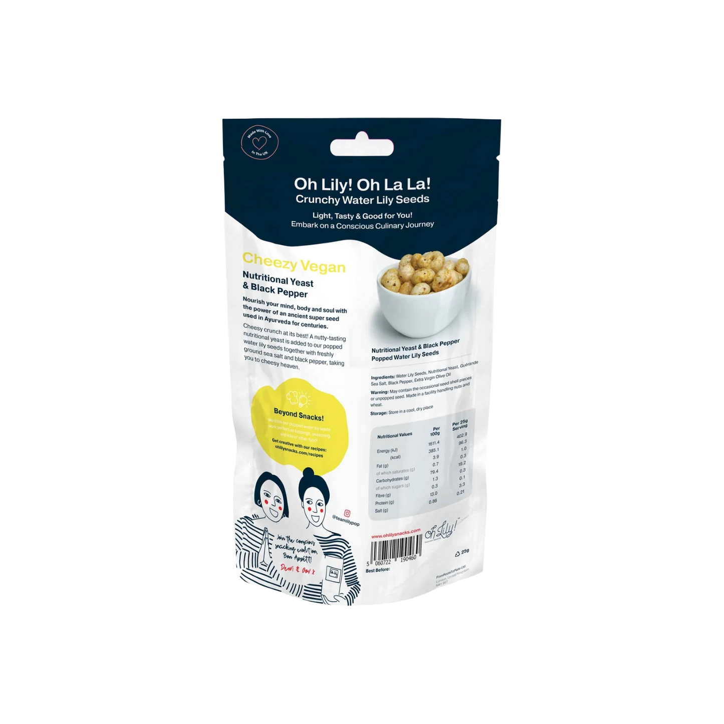 Cheezy & Crunchy Water Lily Seeds