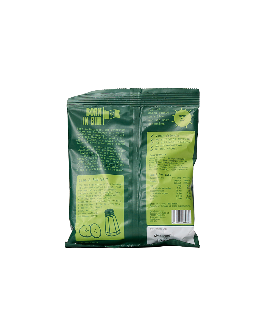 Lime and Sea Salt Plantain Chips