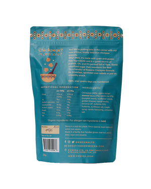 Chickpea Granola: Almonds, Seeds & Sultanas