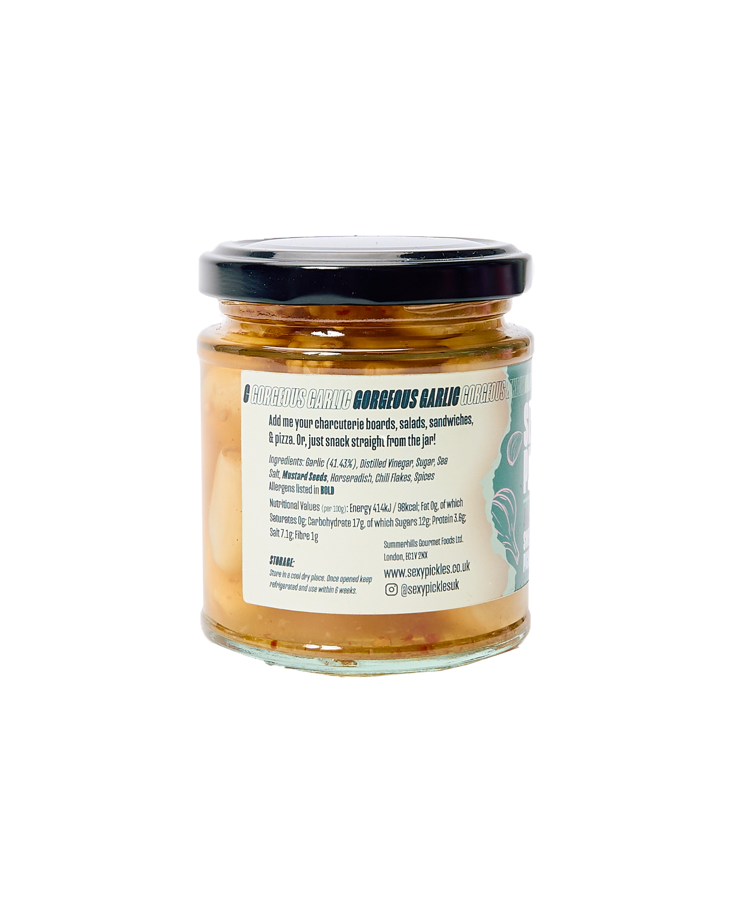 Sweet & Salty Pickled Garlic