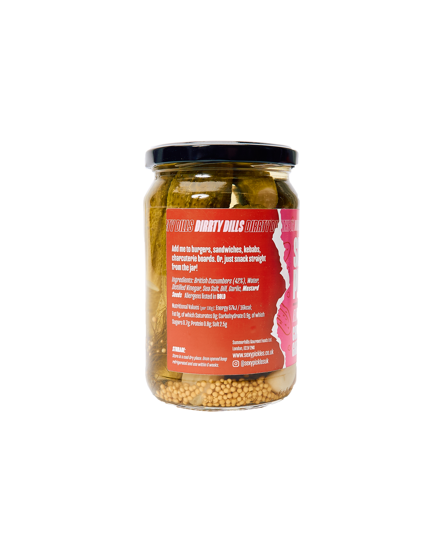 Crunchy Dill Gherkins