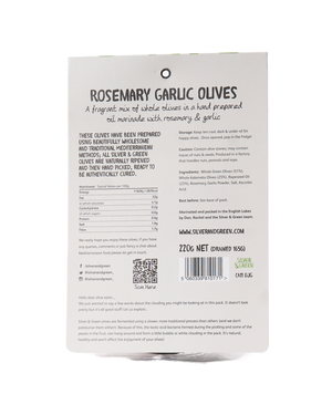 Rosemary Garlic Olives