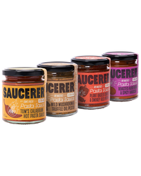 Rich & Spicy Pasta Sauce Selection by The Saucerer