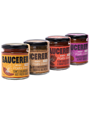 Rich & Spicy Pasta Sauce Selection by The Saucerer
