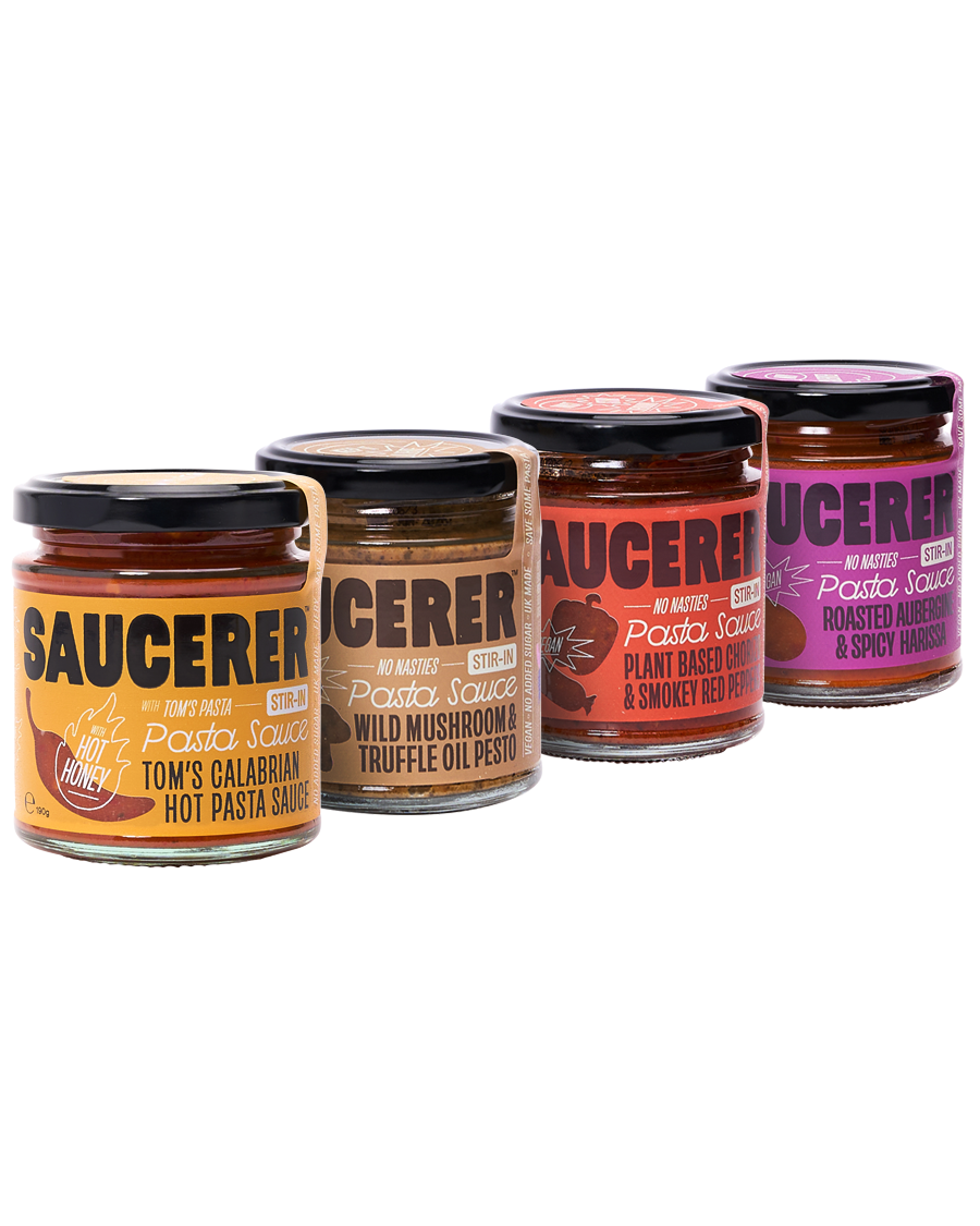 Rich & Spicy Pasta Sauce Selection by The Saucerer