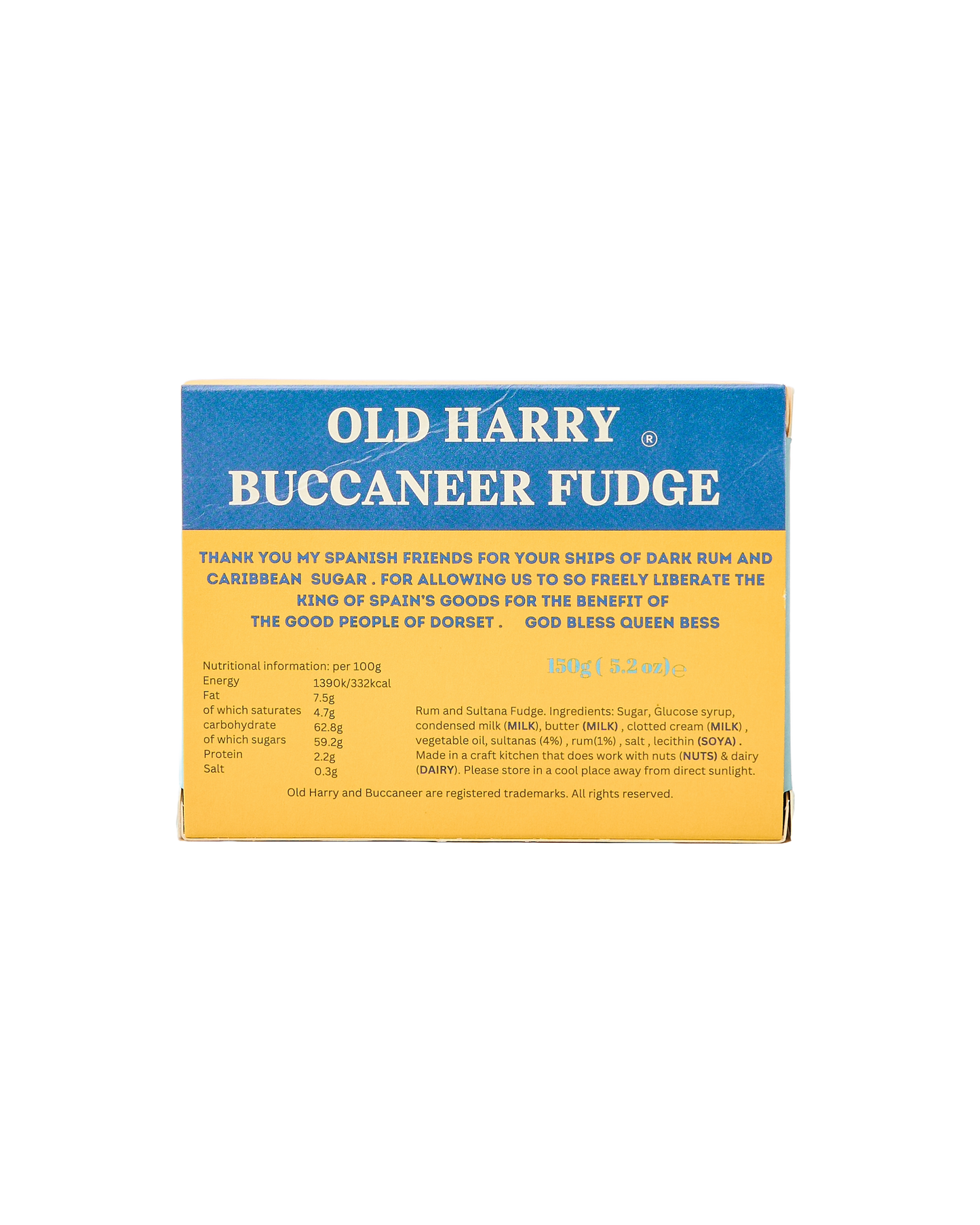 Caribbean Dark Rum & Sultana Fudge