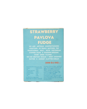 Strawberry Pavlova Fudge