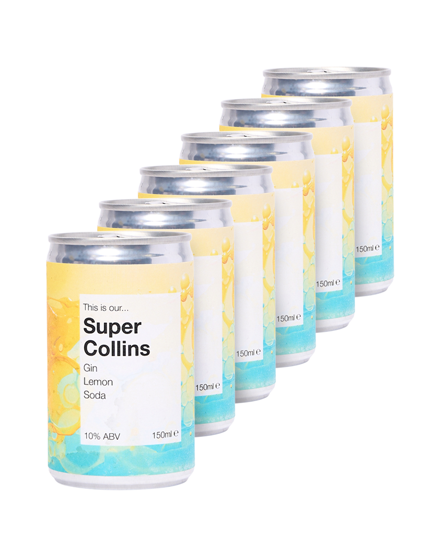 Super Collins Mini Cocktail (6 Pack)