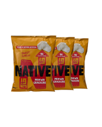Sweet Chilli Vegan Prawn Crackers Sharing Bag (3 Pack)