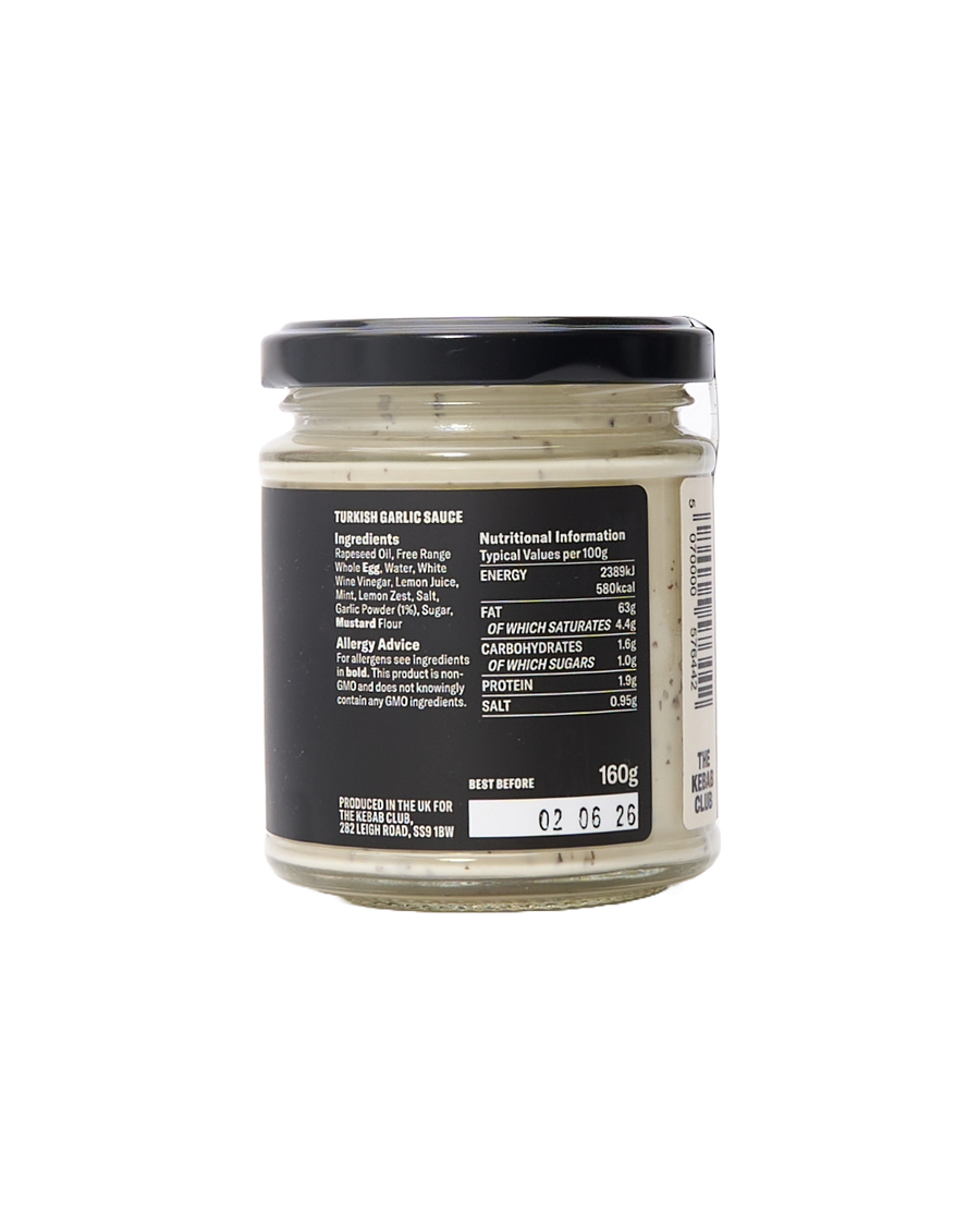 Turkish Garlic Sauce