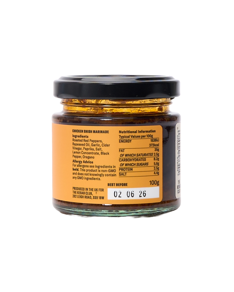 Chicken Shish Marinade