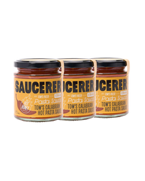 The Saucerer's Pasta Sauce Trio