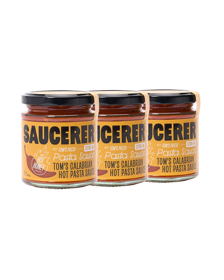 The Saucerer's Pasta Sauce Trio