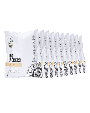 Three-Seed Keto Crackers (10 Pack)