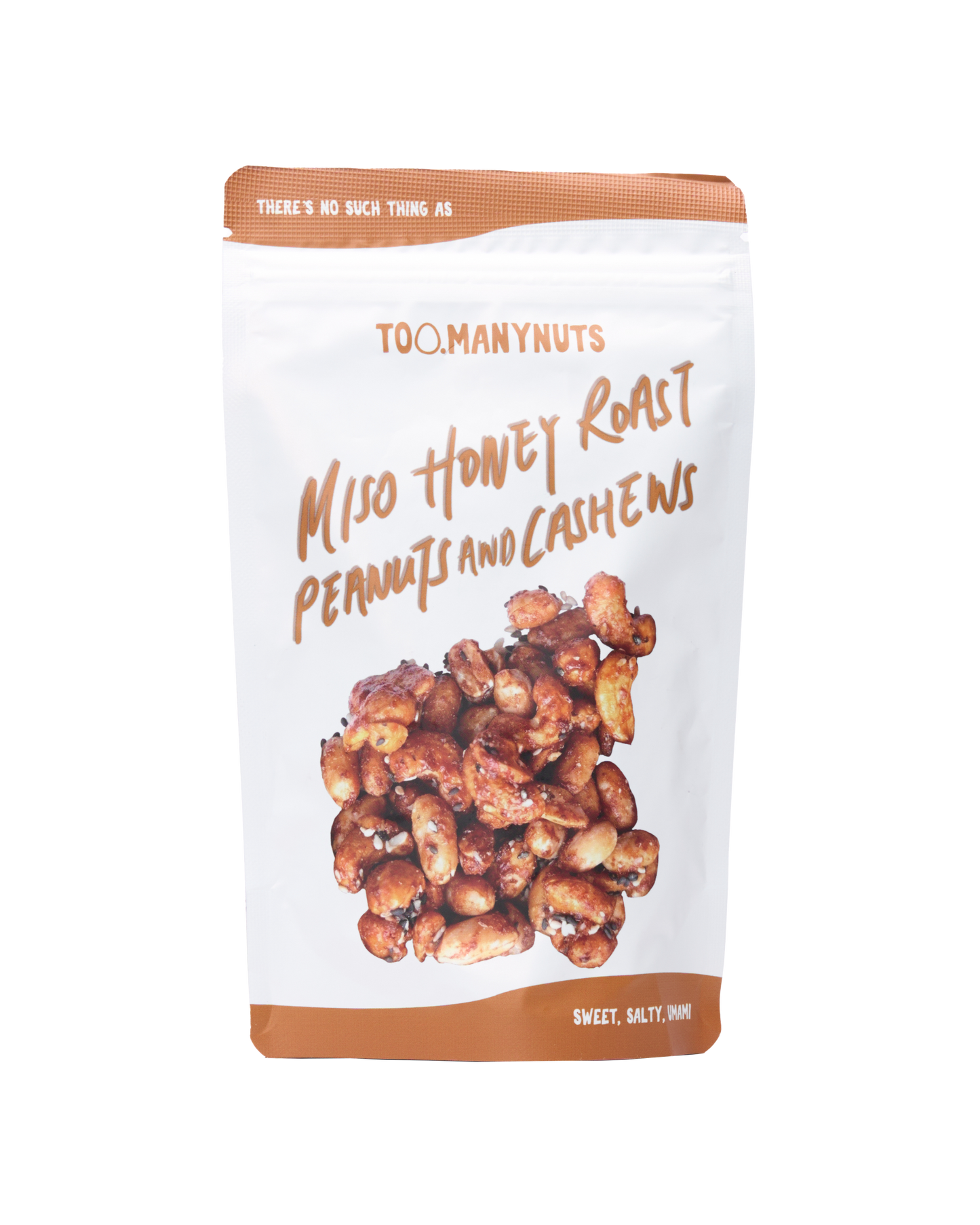 Miso, Sesame & Honey Roast Peanuts and Cashews (100g)