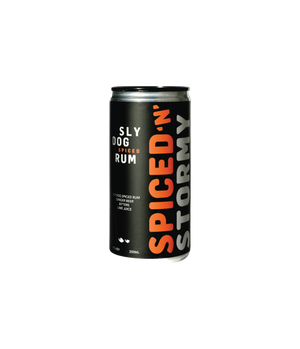 Spiced 'n' Stormy Rum Cocktail