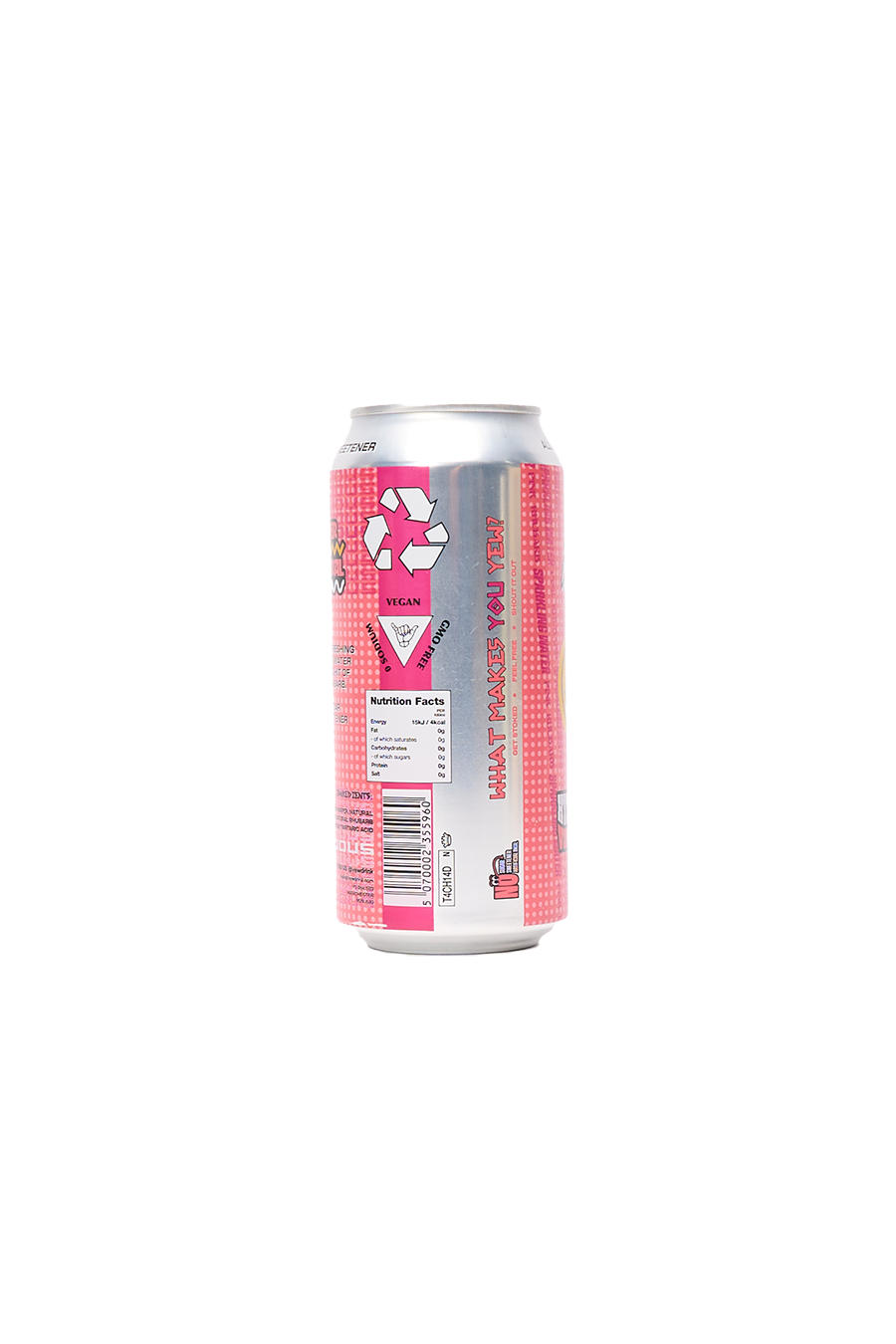 Pink Rhubarb Sparkling Water