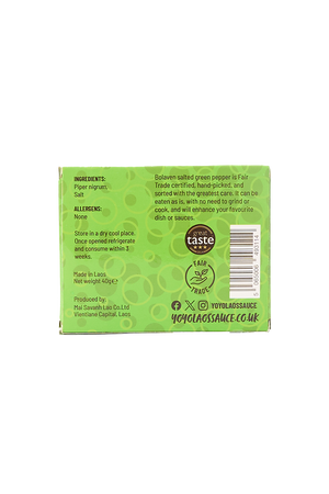 Bolaven Salted Green Pepper