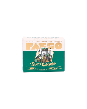 Mini King's Ransom: Pistachio, Mint & Cocoa Nib Dark Chocolate