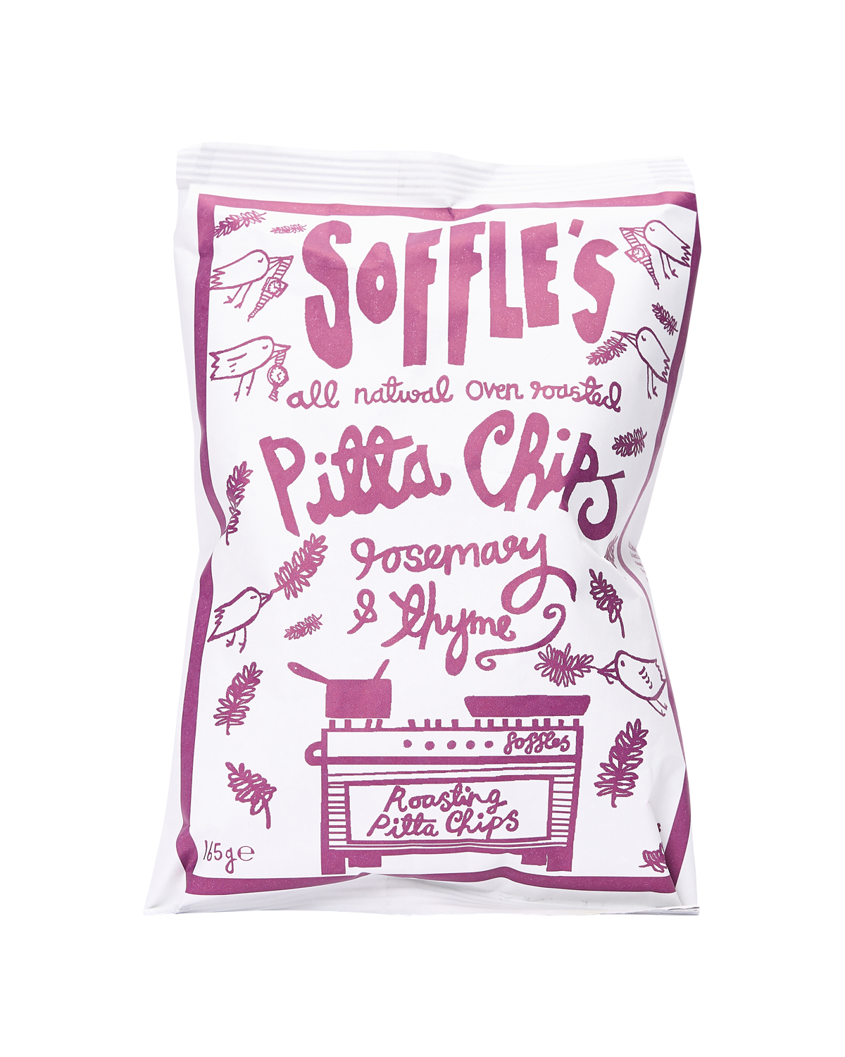 Rosemary and Thyme Pitta Chips - 165g