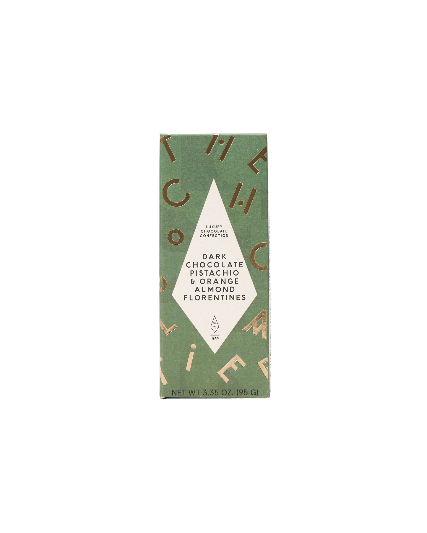 Dark Chocolate Pistachio & Orange Almond Florentines