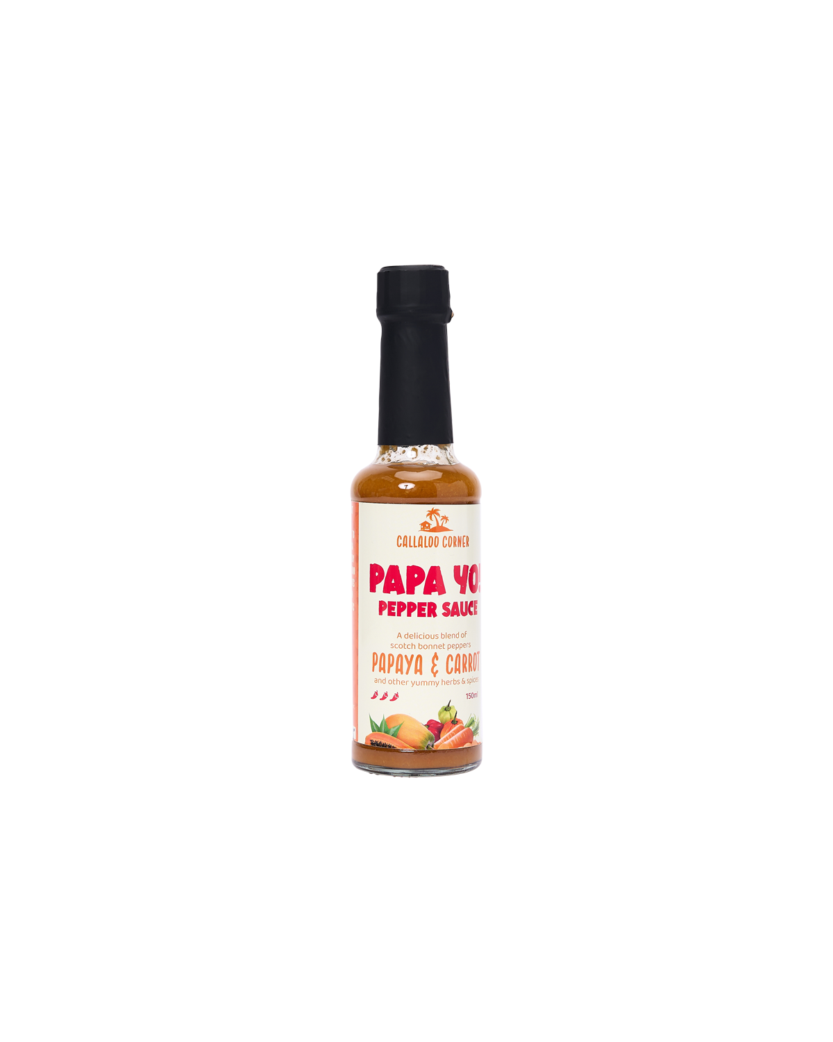 Papa Yo!: Papaya + Carrot Pepper Sauce