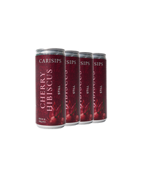 Cherry Hibiscus Soft Drink (4 Pack)