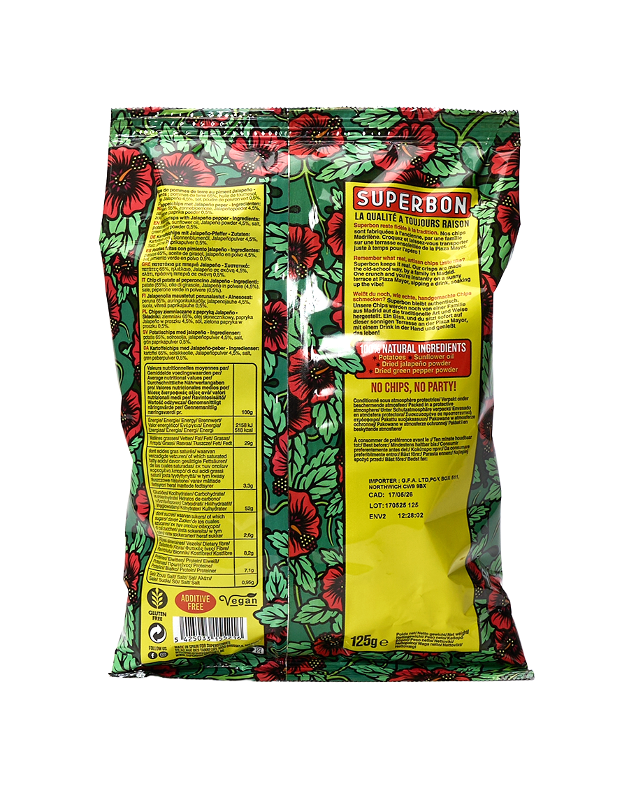Jalapeño Crisps (Sharing Bag)