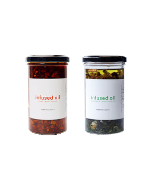 Crispy Infused Oil Duo