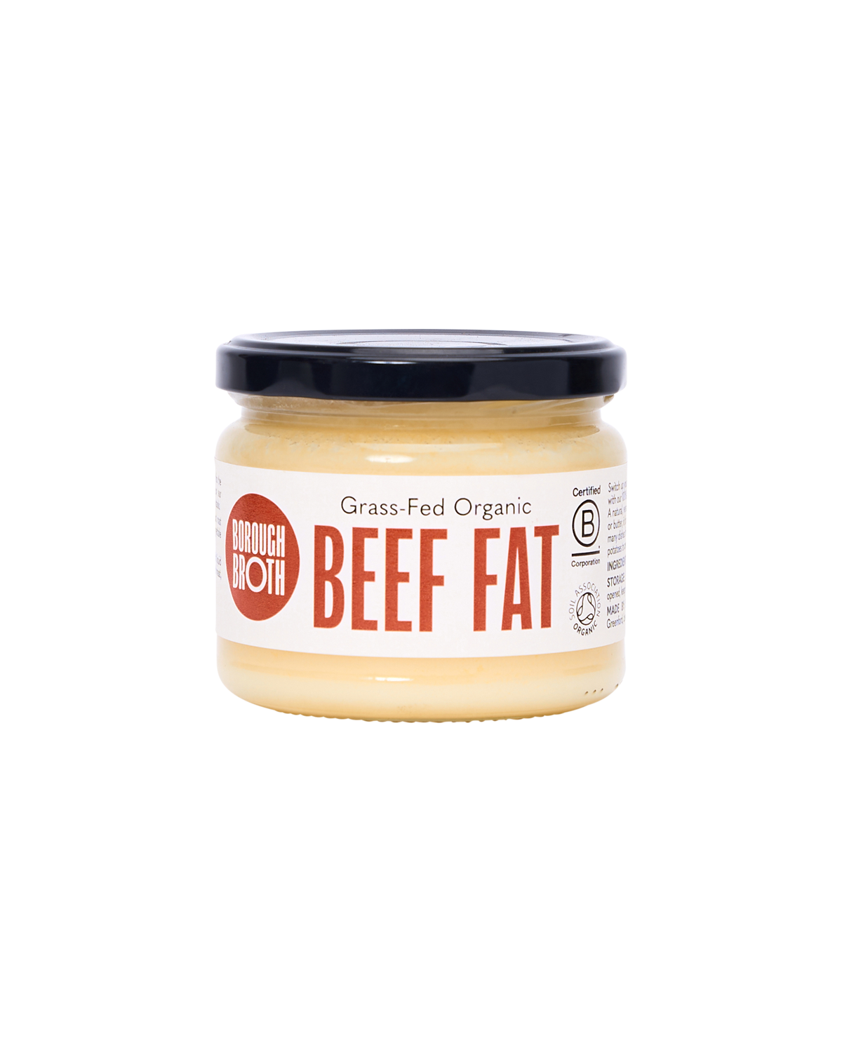 Grass-Fed Organic Beef Fat