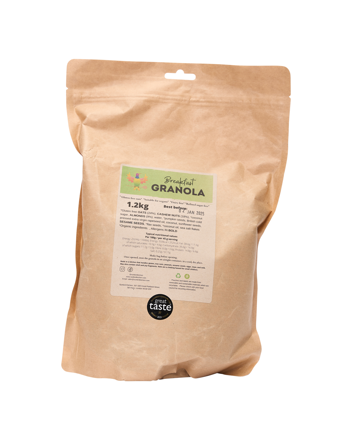 Breakfast Granola (Bulk Bag)