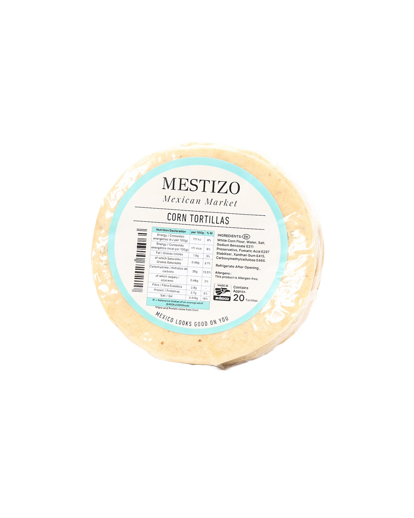 Mexican Corn Tortillas