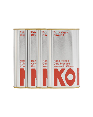 Greek Extra Virgin Olive Oil Stock Up (4 x 1L)