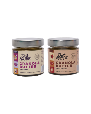 Granola Butter Duo – Chai Spiced & Original