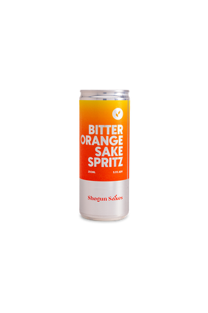 Bitter Orange Sake Spritz Cocktail