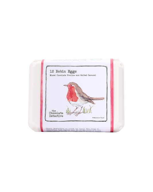 Robin Eggs: Hazelnut Praline Milk Chocolate Eggs