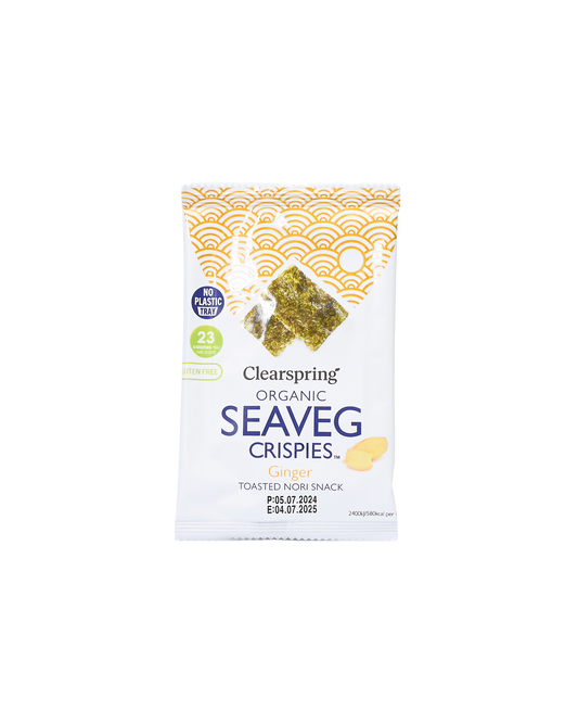 Seaveg: Crispy Toasted Ginger Seaweed Snack