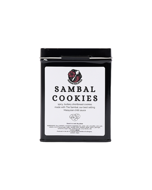Malaysian Spicy Sambal Shortbread Cookies