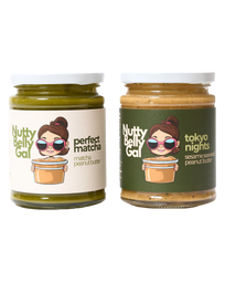 Japanese Peanut Butter Bundle: Matcha & Sesame-Seaweed