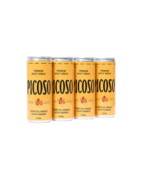 Tropical Mango & Habanero Spicy Soda (4 pack)