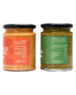 Bon Mangé: Heat and Flavour Set (Hot Sauce & Green Pepper Seasoning)