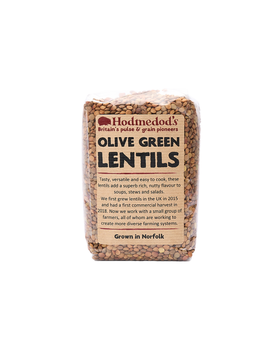 Whole Olive Green Lentils