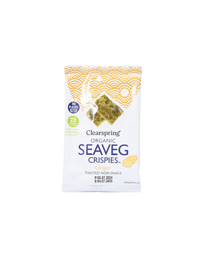 Seaveg: Crispy Toasted Ginger Seaweed Snack