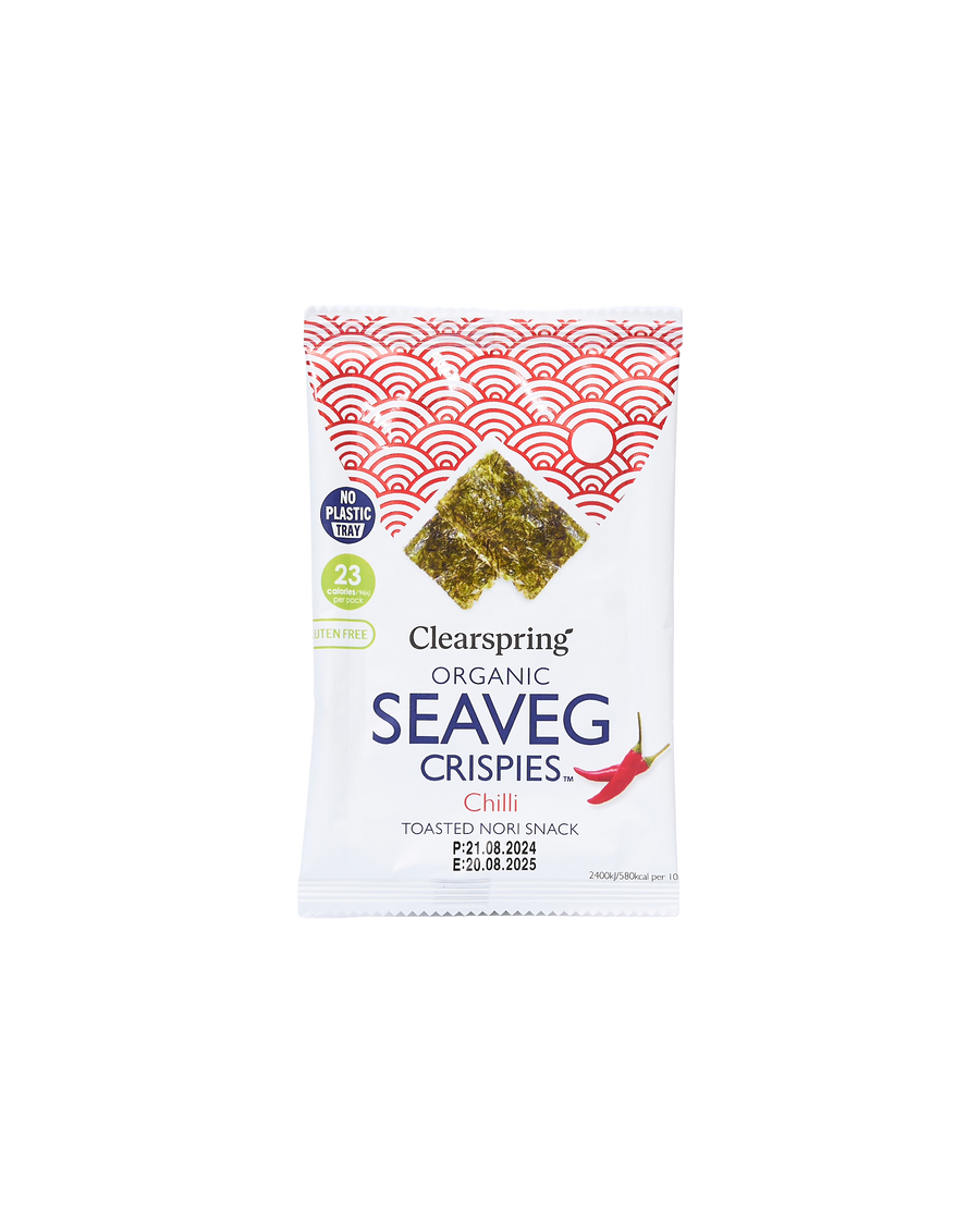 Seaveg: Crispy Toasted Chilli Seaweed Snack