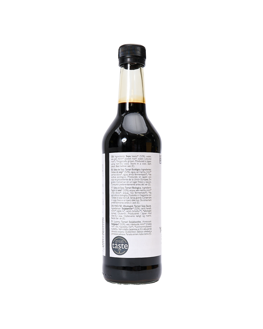 Organic Yaemon Double-Strength Tamari Soy Sauce