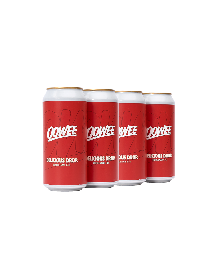 Oowee X New Bristol Brewery Lager (4 Pack)