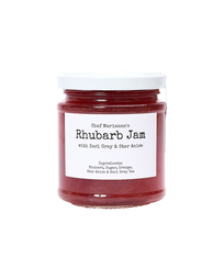 Rhubarb Jam With Earl Grey & Star Anise