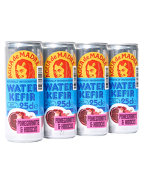 Pomegranate & Hibiscus Water Kefir (4 Cans)