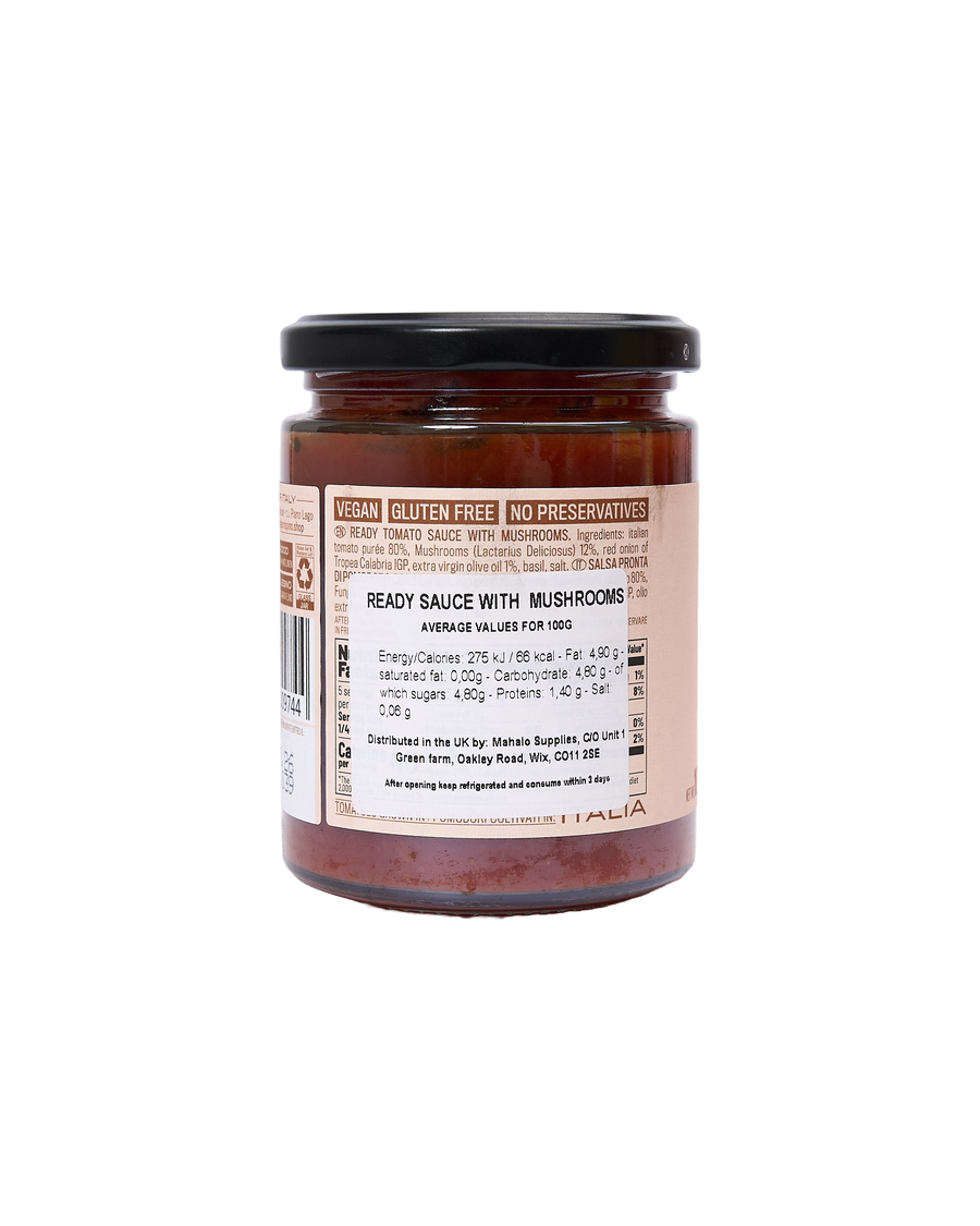 Calabrian Tomato & Mushroom Sauce